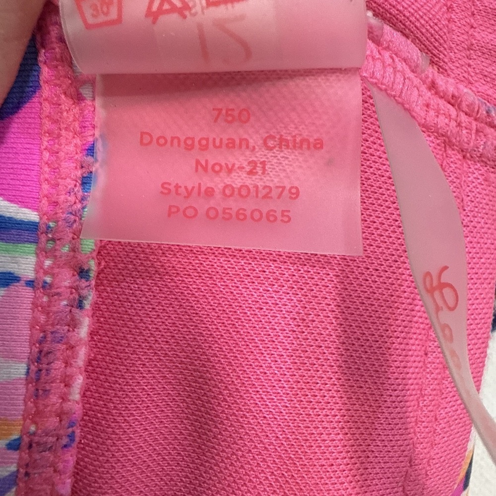 Lilly Pulitzer Lagoon Sarong Hipster Last Bud Not Least Bikini Bottom Size 12‎ - Picture 10 of 10